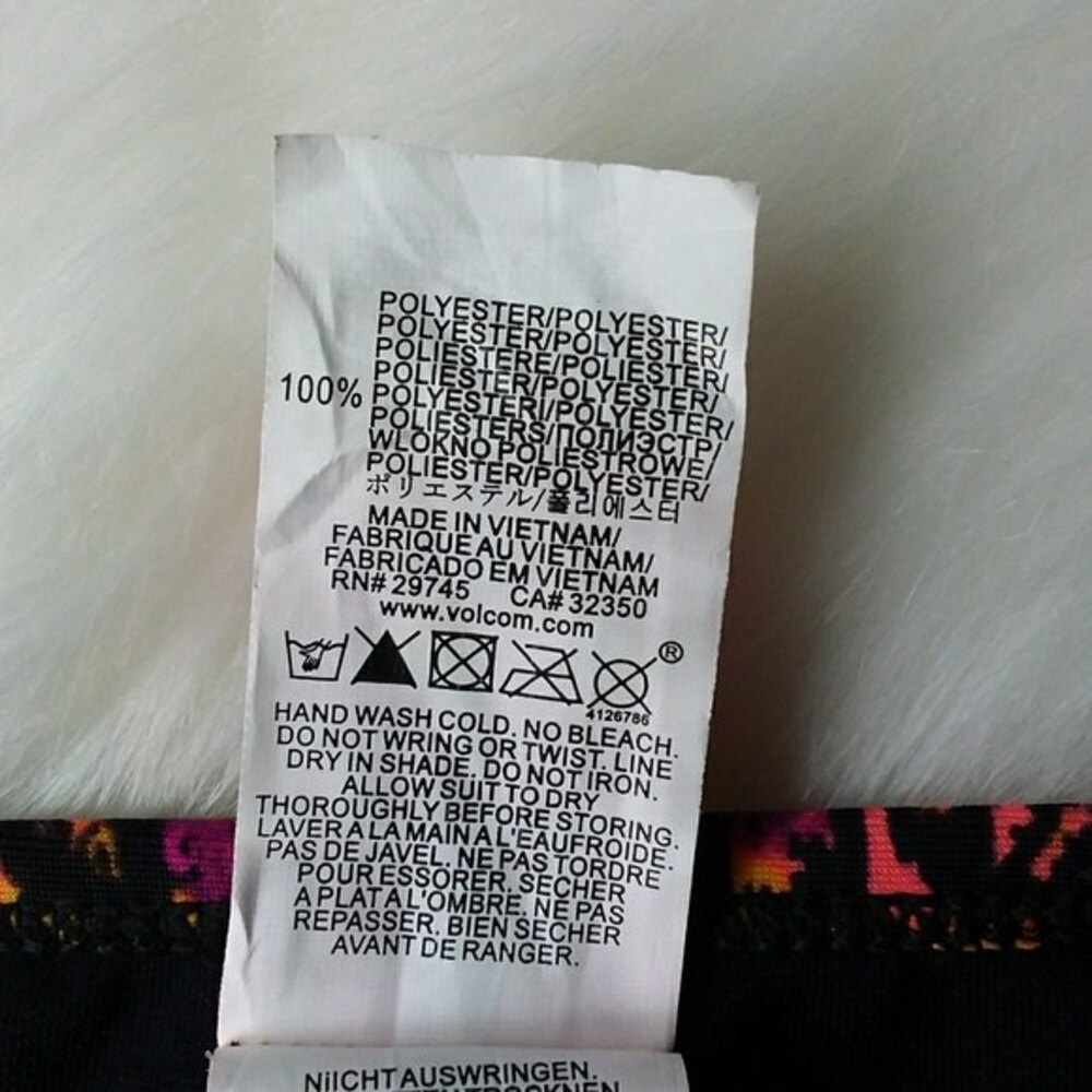 Volcom Miss Mod Multicolor Bikini Bottom XS - Picture 8 of 8